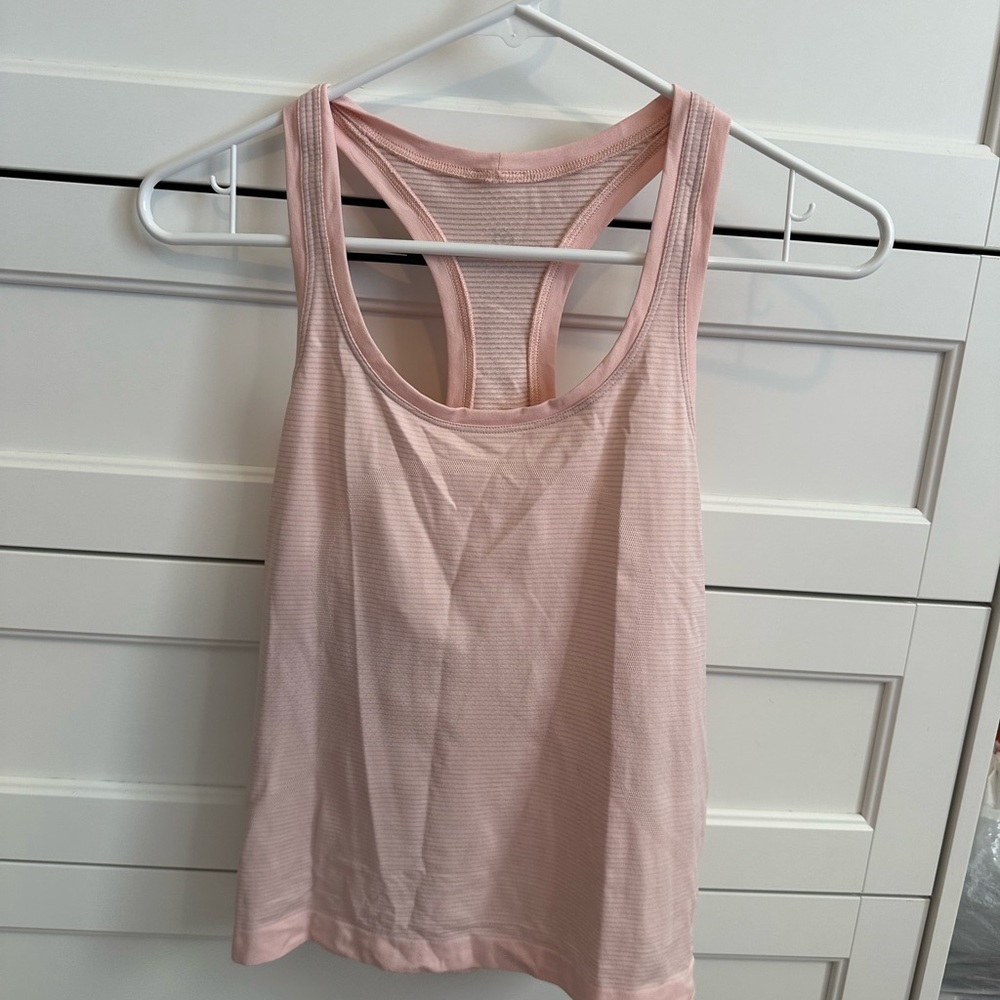 Light Pink Lululemon Tank Top